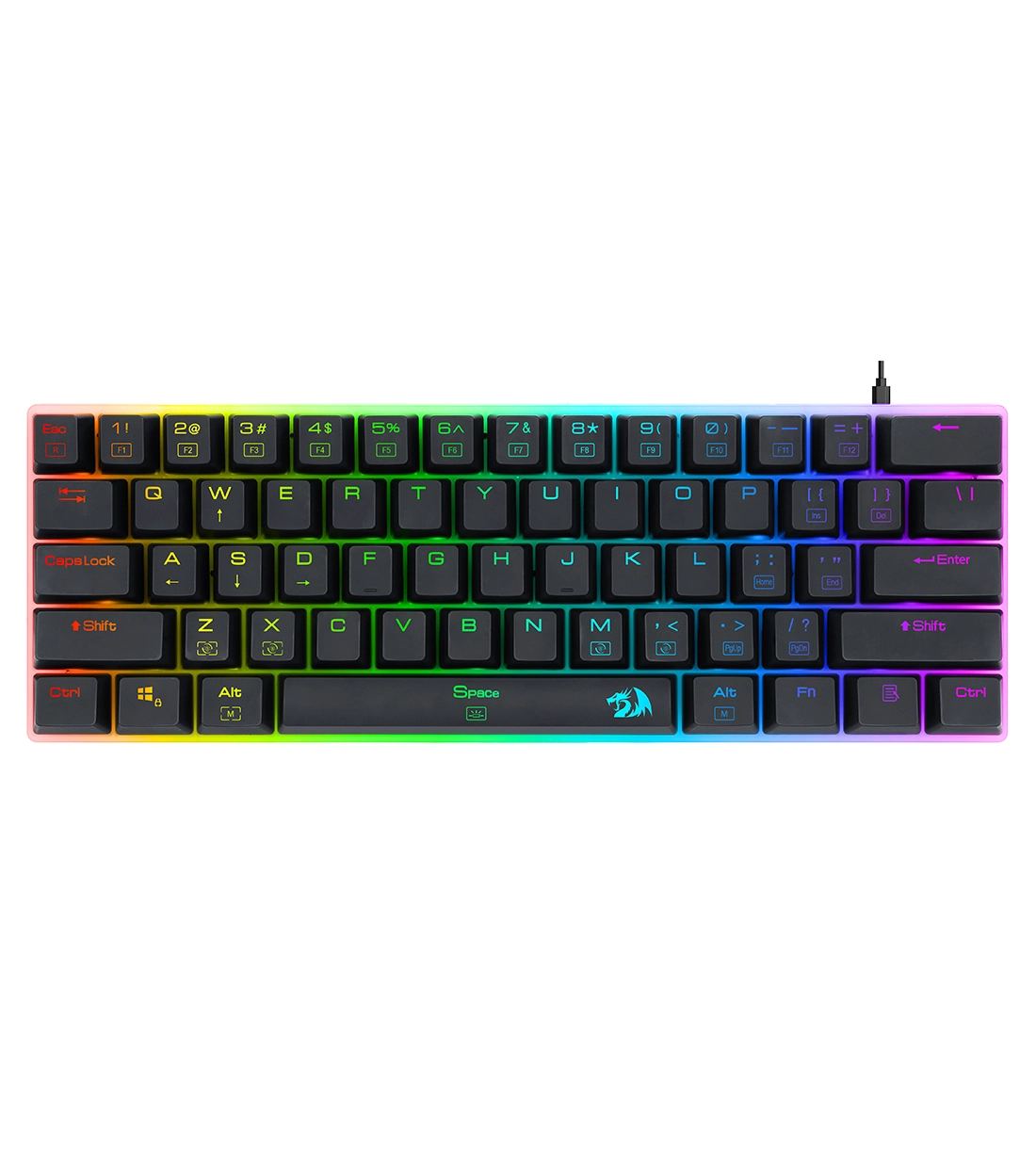 عکس یک کیبورد گیمینگ مخصوص گیمرها و برنامه نویس ها